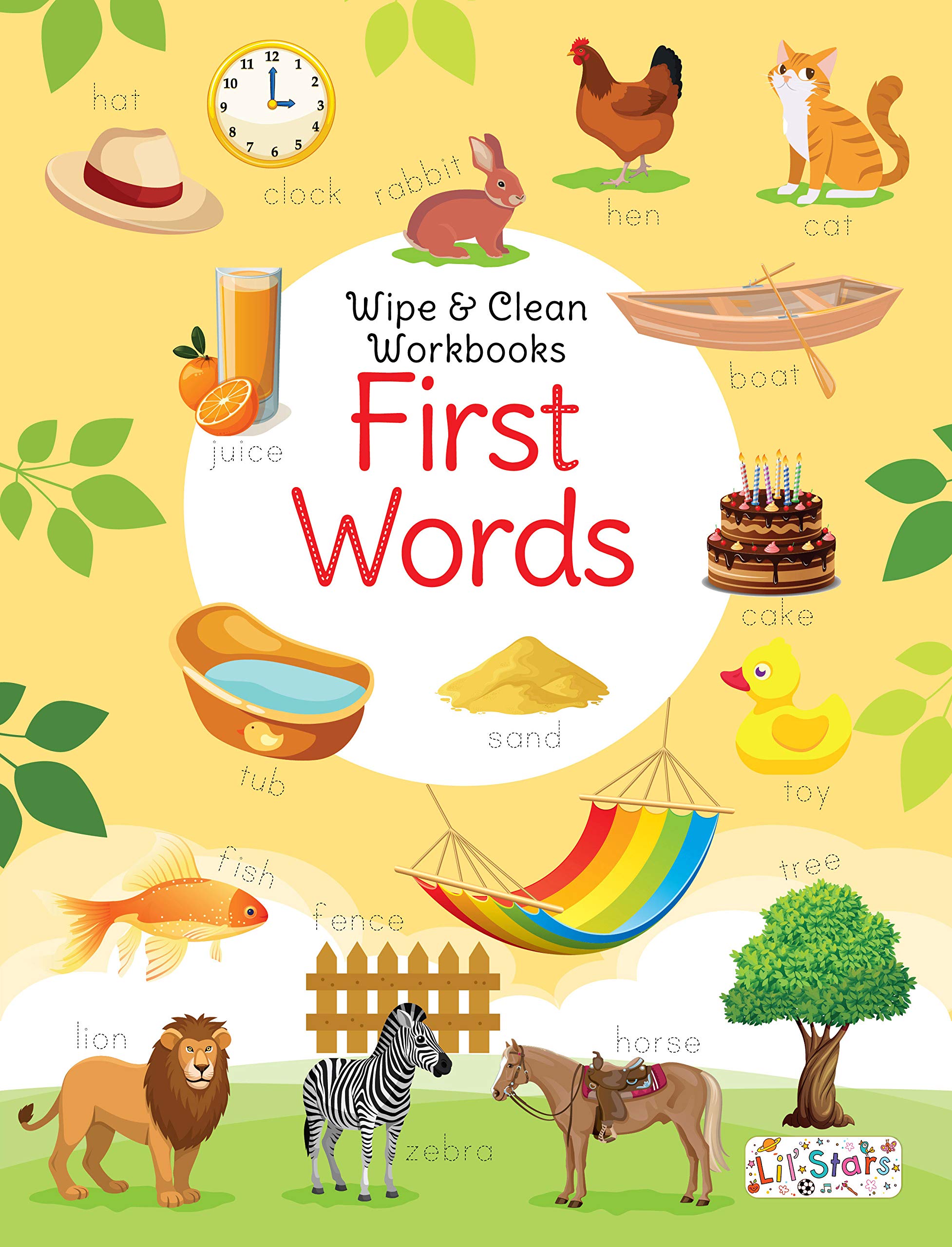 First Words - Wipe & Clean Workbook With Free Pen