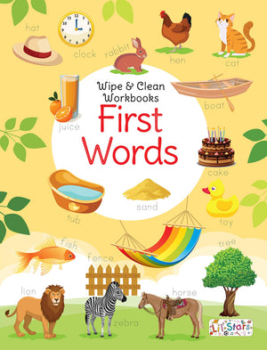 First Words - Wipe & Clean Workbook With Free Pen