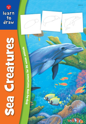 Sea Creatures: Stepbystep Instructions For 25 Ocean Animals (Learn To Draw)