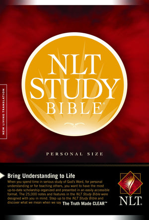 NLT Study Bible, Personal Size,Used