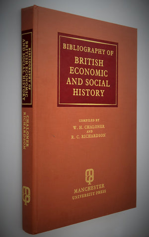 Bibliography Of British Economic And Social History,Used