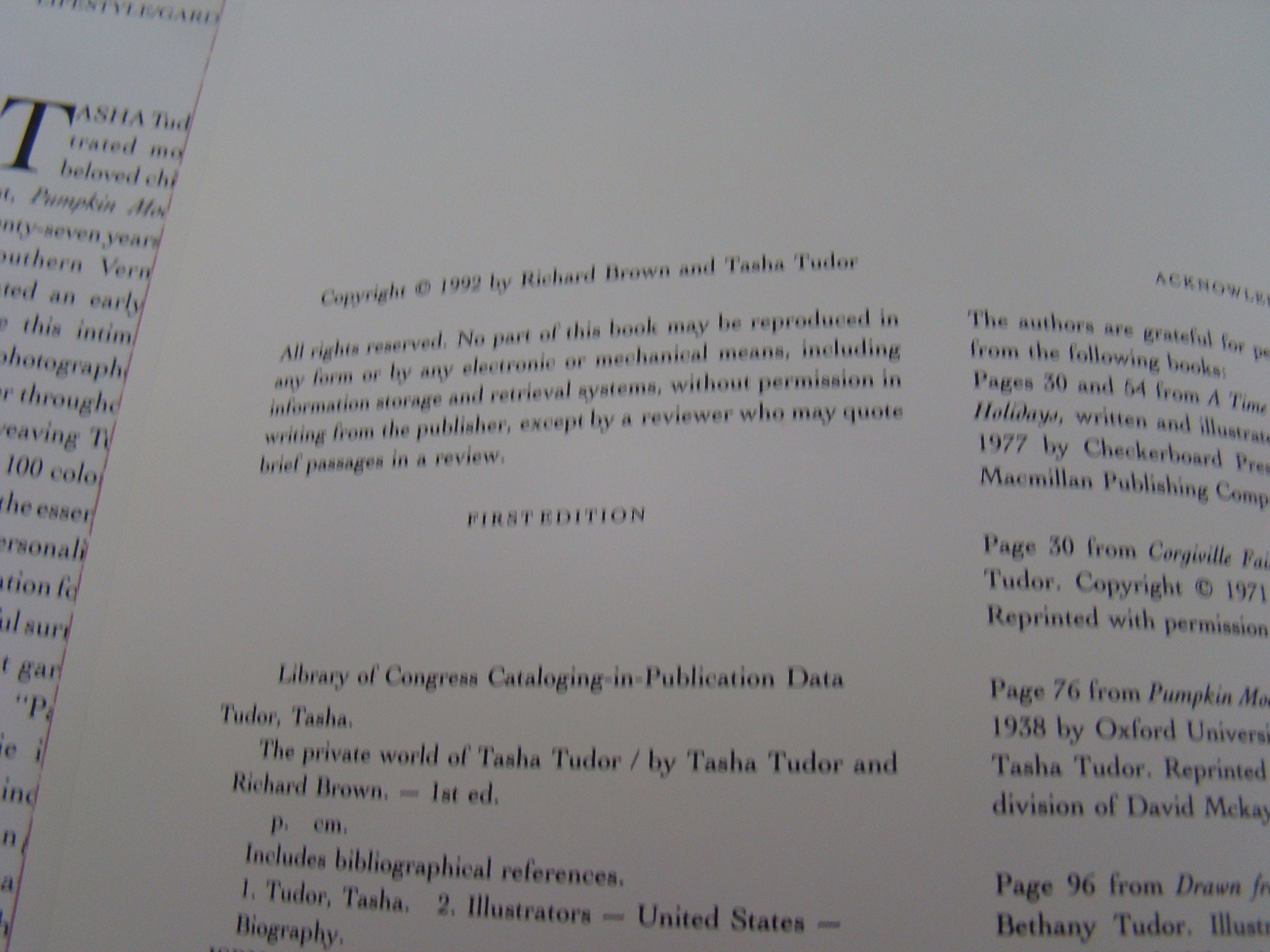 The Private World of Tasha Tudor,New