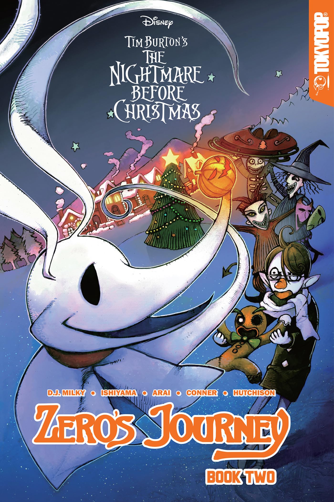 Disney Manga: Tim Burton's The Nightmare Before Christmas  Zero's Journey, Book 2 (Zero's Journey GN series),Used