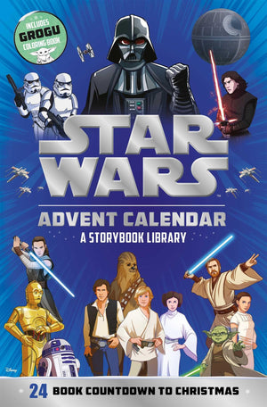 Star Wars: Advent Calendar: a Storybook Library with 24 Intergalactic Books to Read Every Day before Christmas,New