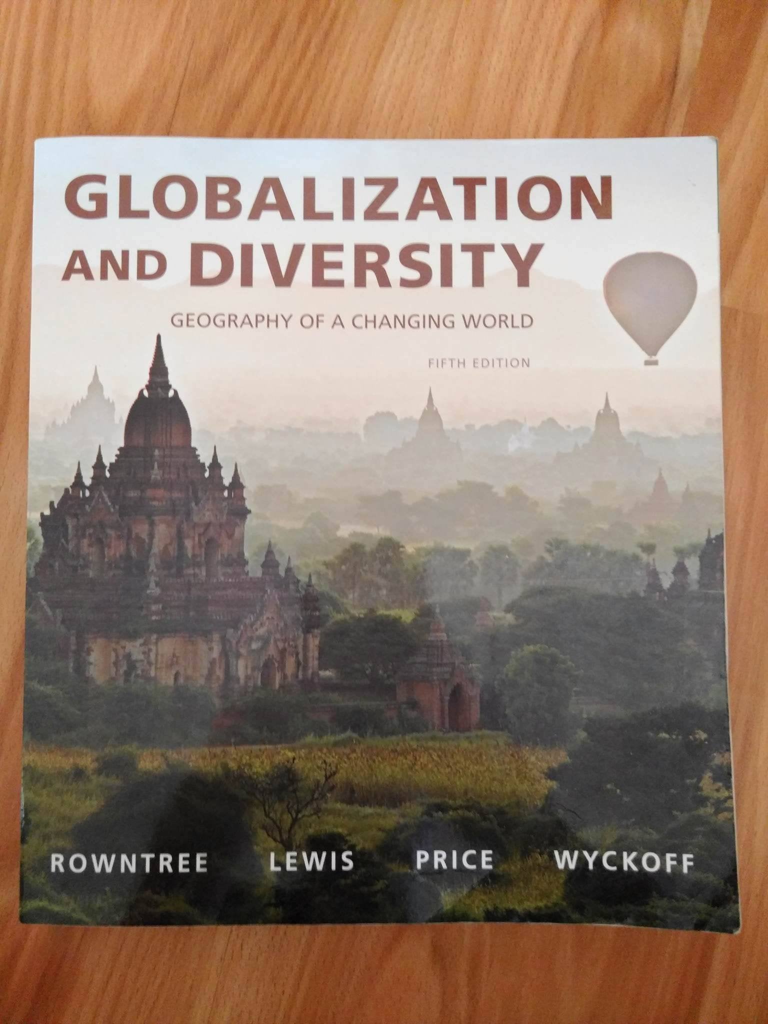 Globalization and Diversity: Geography of a Changing World (5th Edition),Used