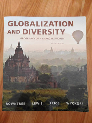 Globalization and Diversity: Geography of a Changing World (5th Edition),Used
