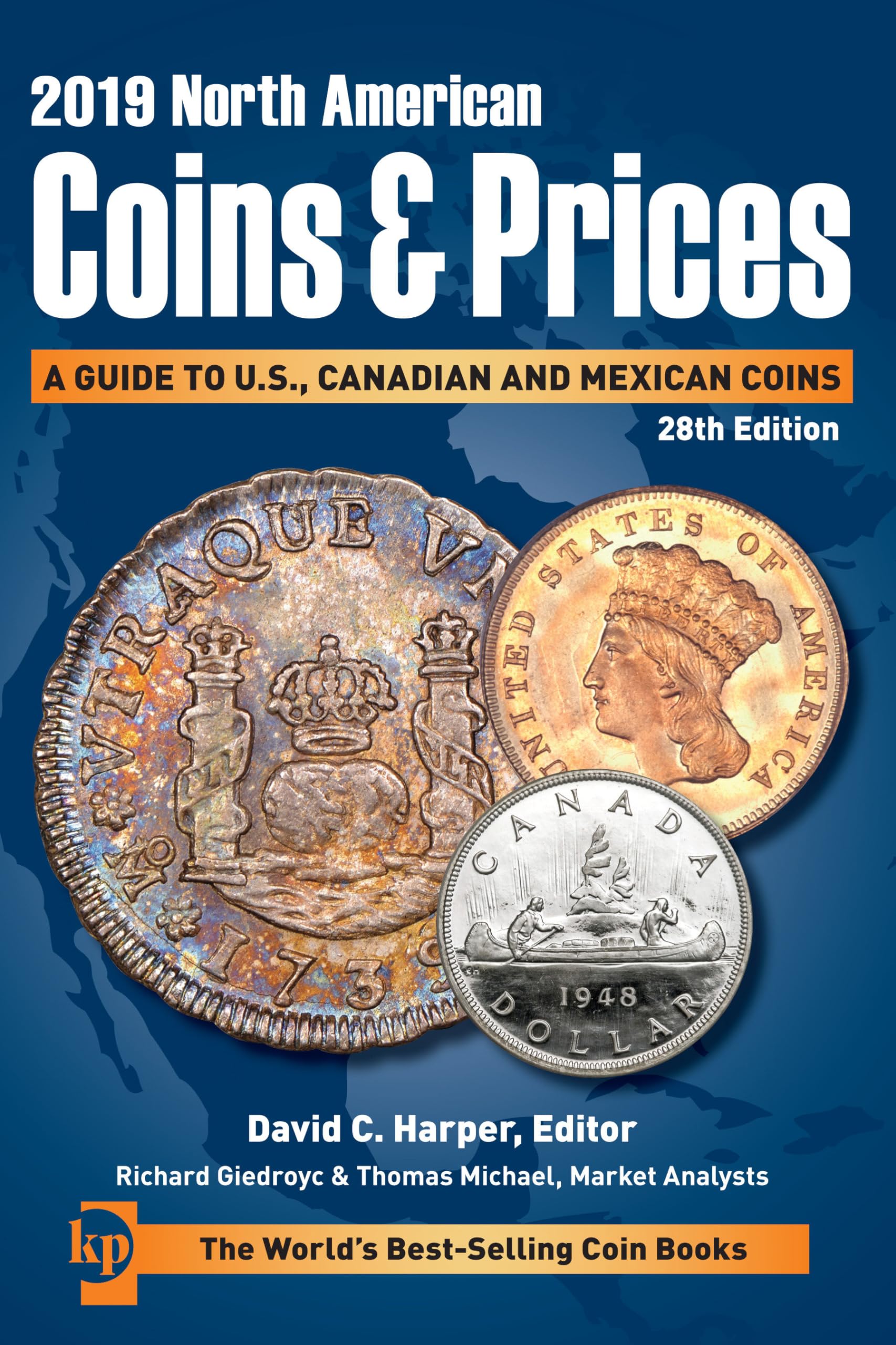 2019 North American Coins & Prices: A Guide to U.S., Canadian and Mexican Coins (2019),Used