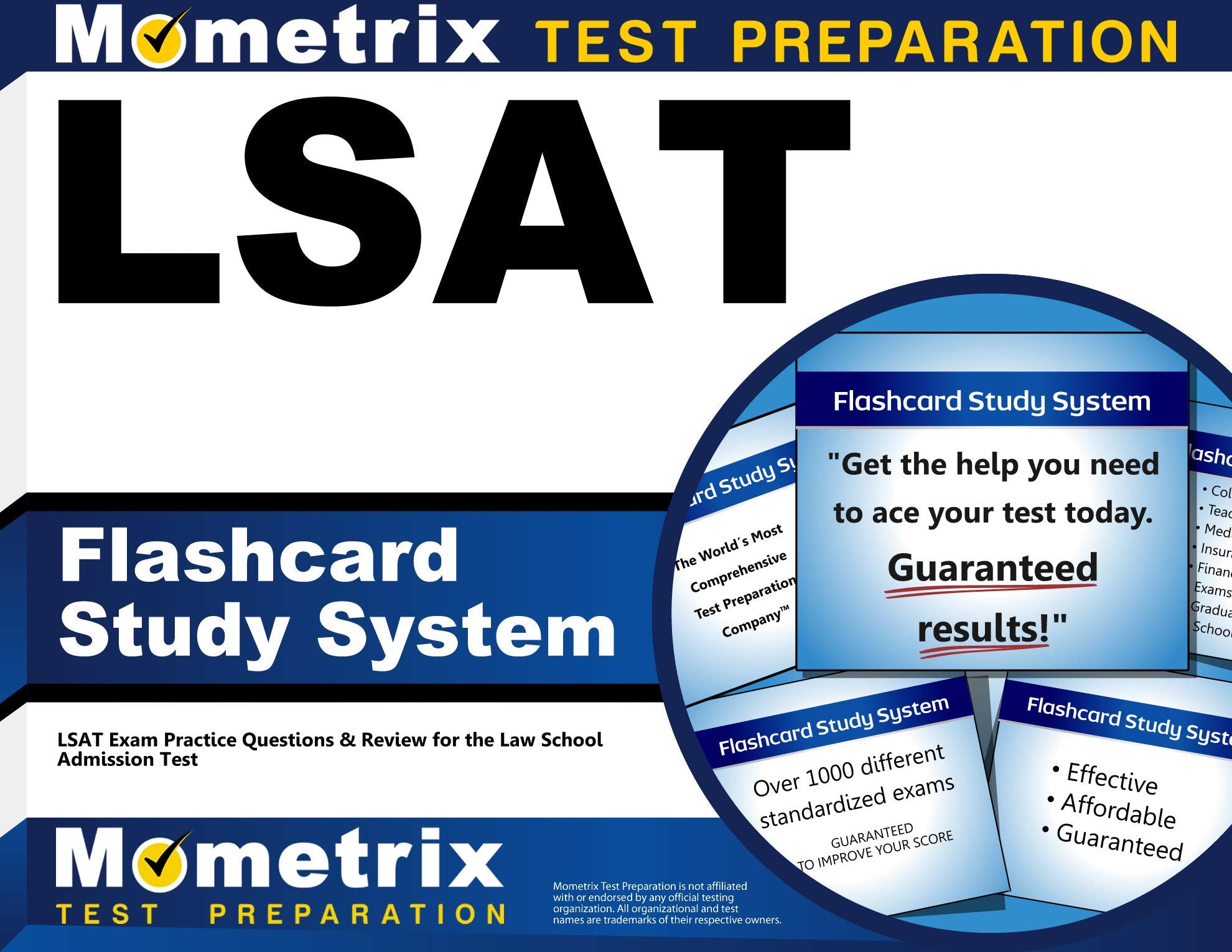 LSAT Flashcard Study System: LSAT Exam Practice Questions & Review for the Law School Admission Test (Cards),New