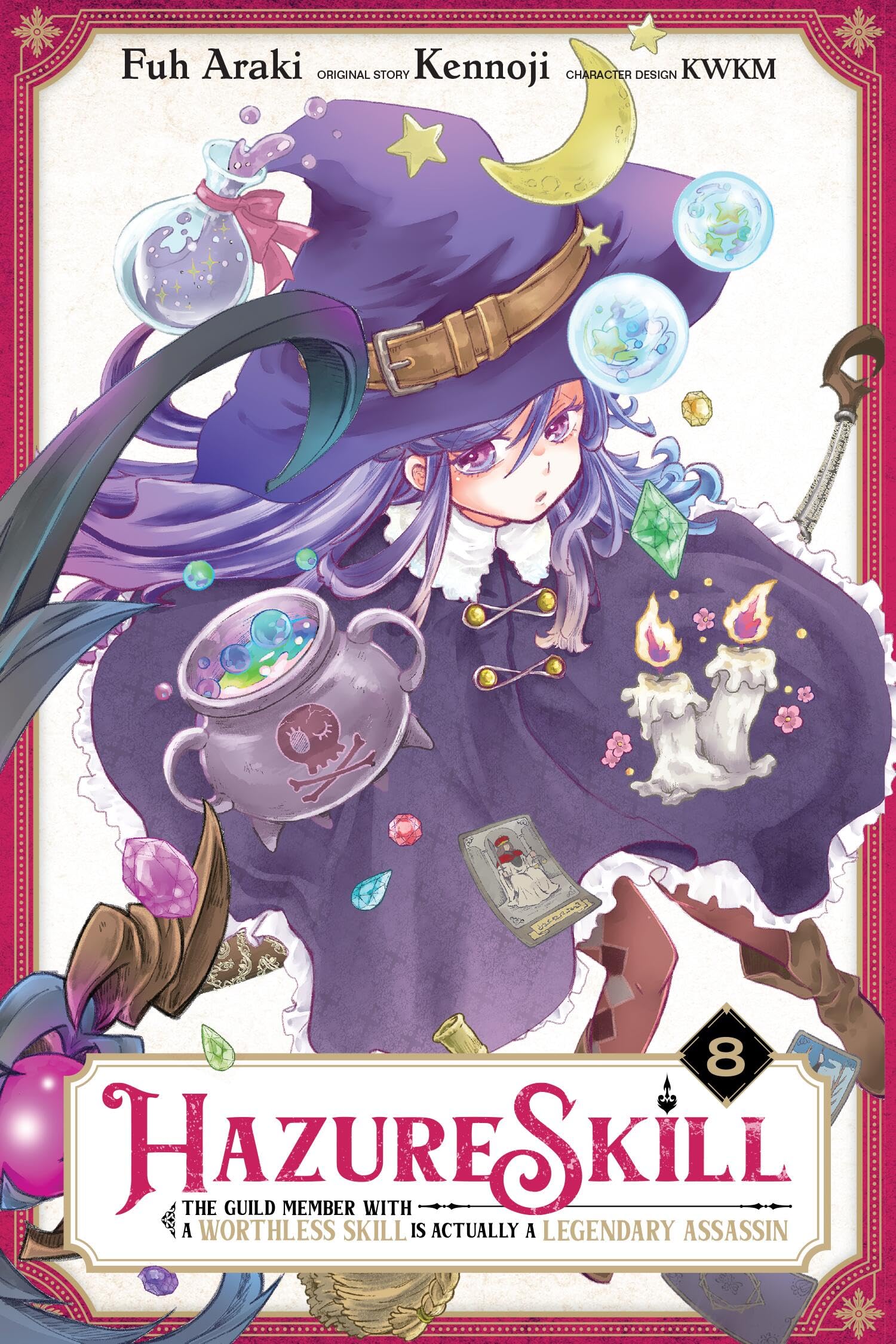 Hazure Skill: The Guild Member With A Worthless Skill Is Actually A Legendary Assassin, Vol. 8 (Manga)