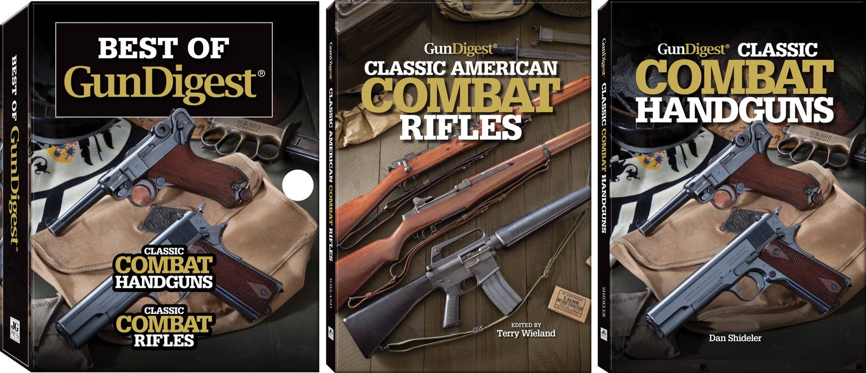 Best Of Gun Digest: (2Book) Box Set: Classic Combat Handguns, Classic Combat Rifles