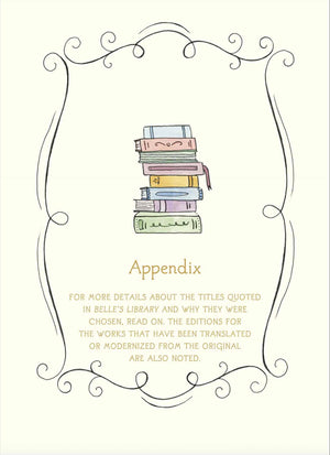 Beauty And The Beast: Belle'S Library: A Collection Of Literary Quotes And Inspirational Musings (Disney Beauty And The Beast),Used