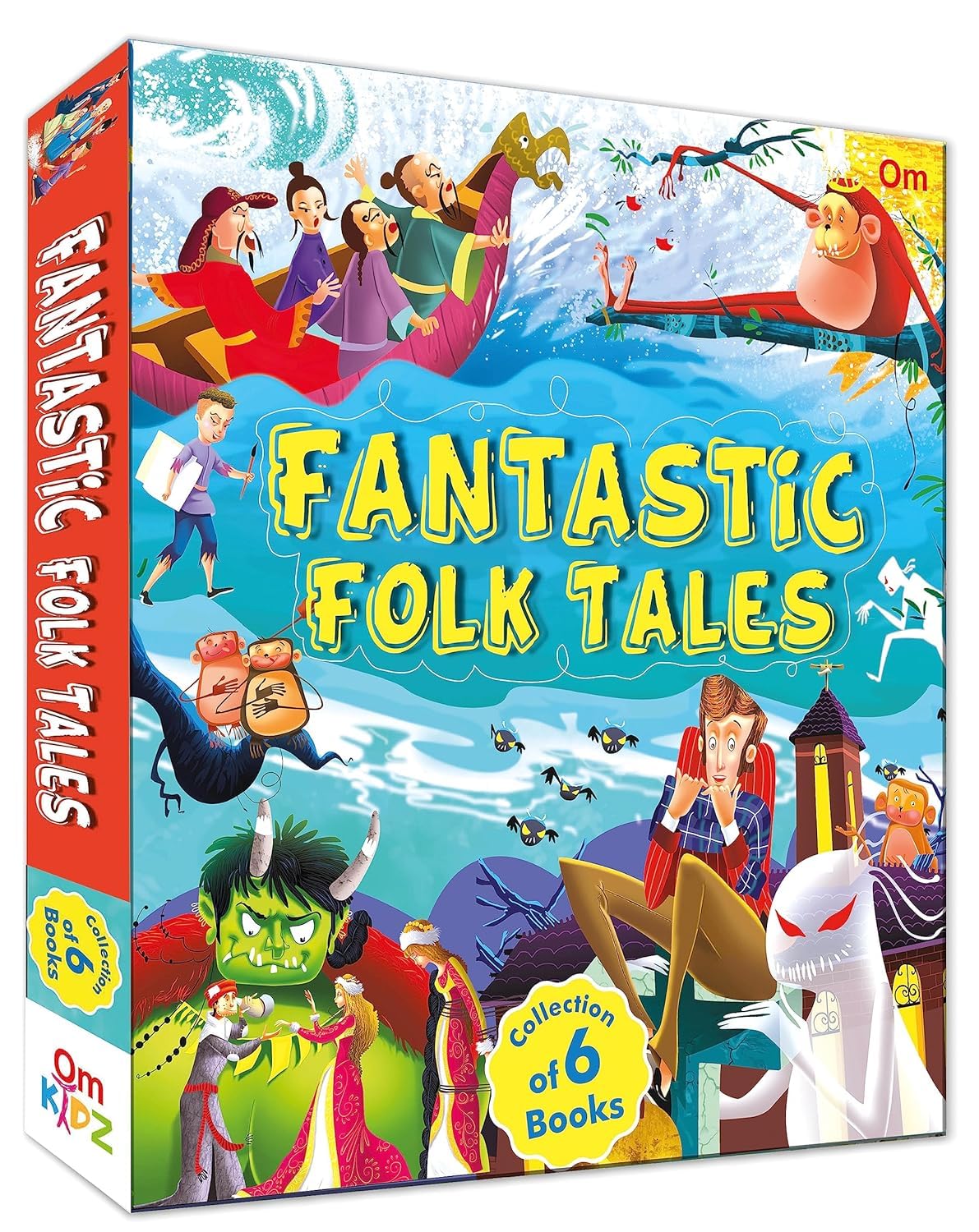 Fantastic Folk Tales For Children: Timeless Stories Of Wisdom For Kids | Moral Stories From Around The World | Learn, Laugh & Imagine | Short Cultural ... Wisdom For Little Readers | 6-In-1 Book Pack
