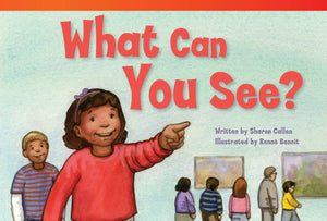 Teacher Created Materials  Literary Text: What Can You See?  Grade 1  Guided Reading Level G,Used