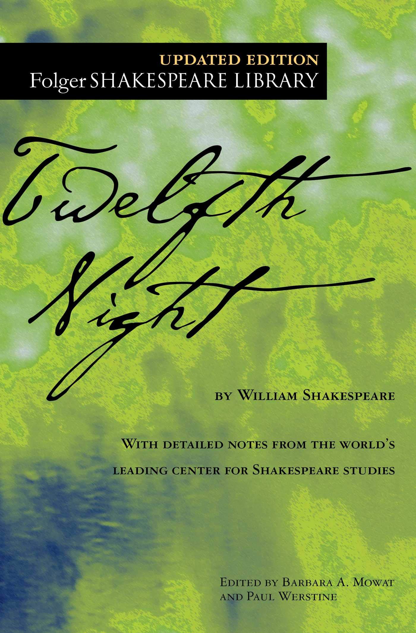 Twelfth Night (Folger Shakespeare Library),Used
