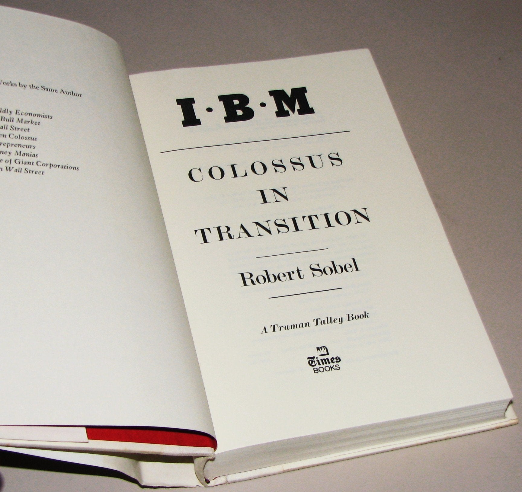 I.B.M., Colossus In Transition
