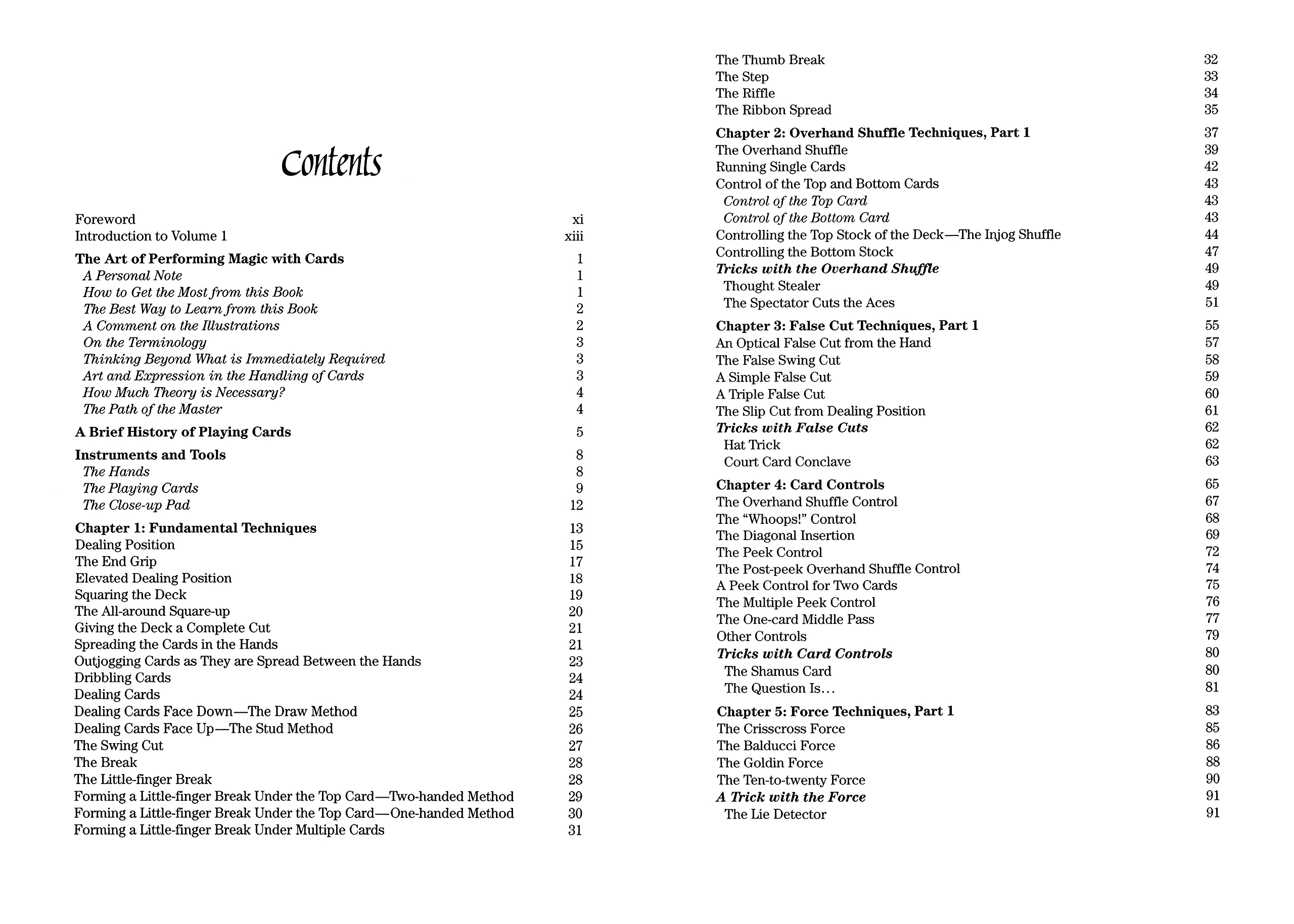 Card College, Vol. 1: A Complete Course In Sleightofhand Card Magic
