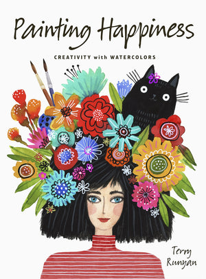Painting Happiness: Creativity With Watercolors-used