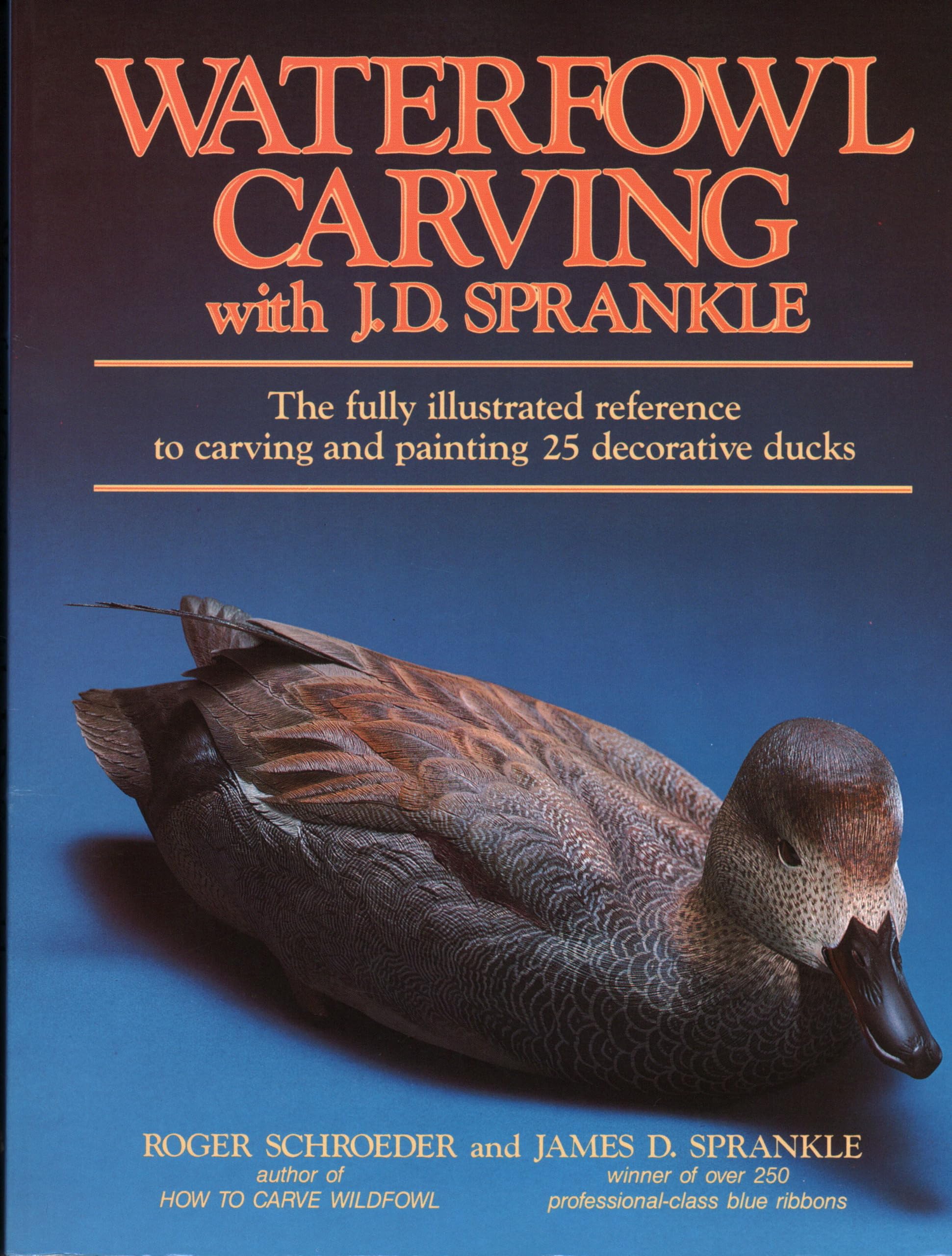 Waterfowl Carving With J. D. Sprankle,Used