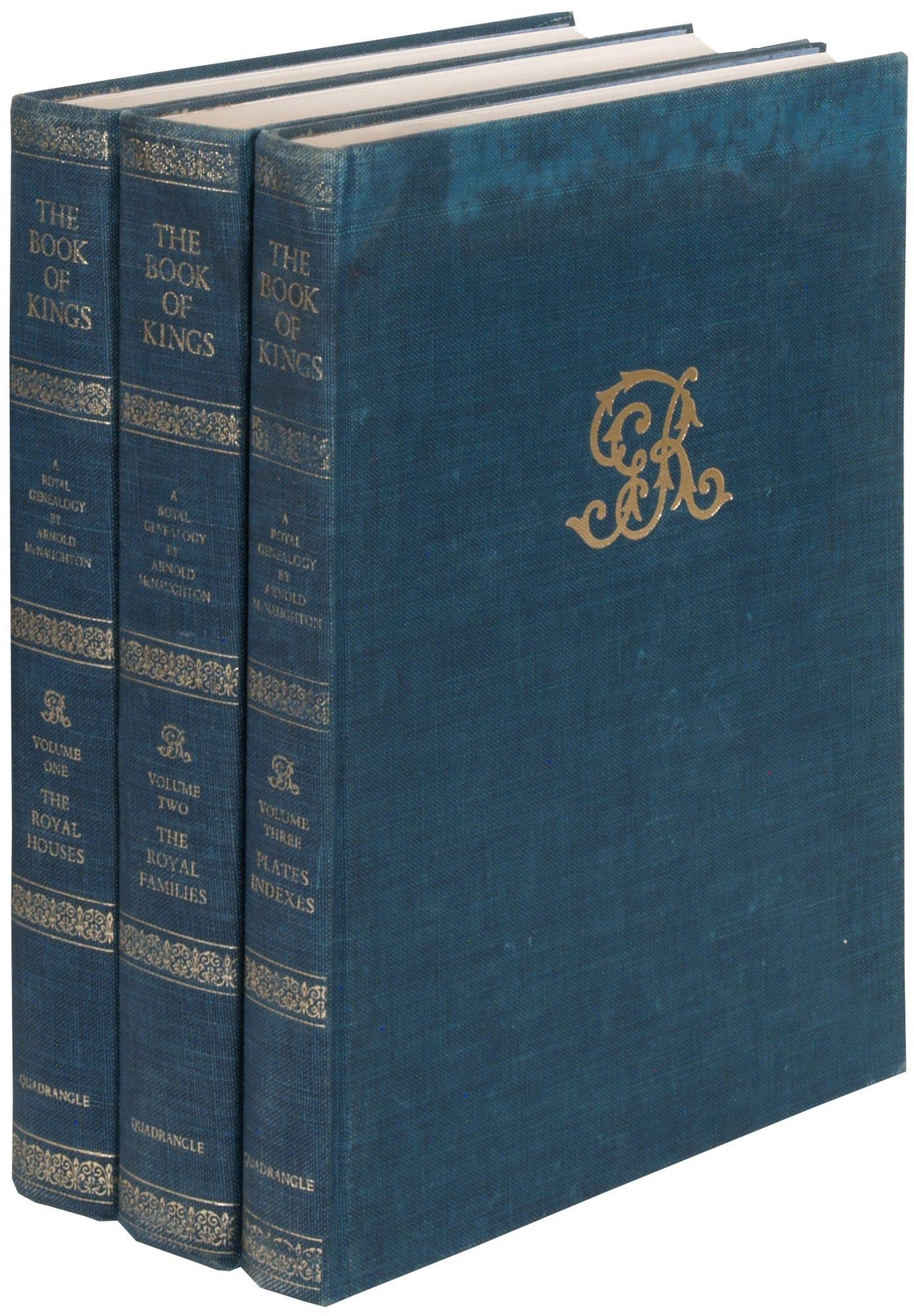 The Book of Kings: A Royal Genealogy. THREE VOLUMES,Used