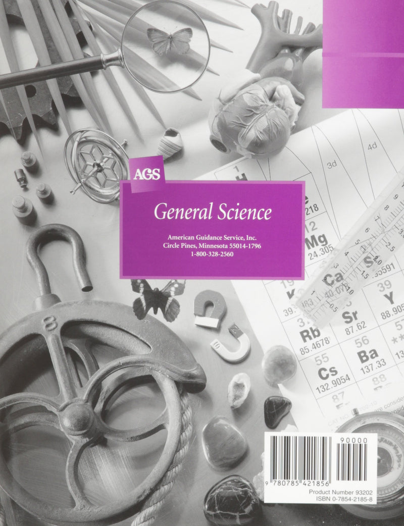 AGS General Science Student Workbook,Used