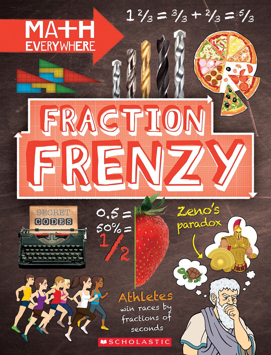Fraction Frenzy: Fractions and Decimals (Math Everywhere) (Library Edition),Used
