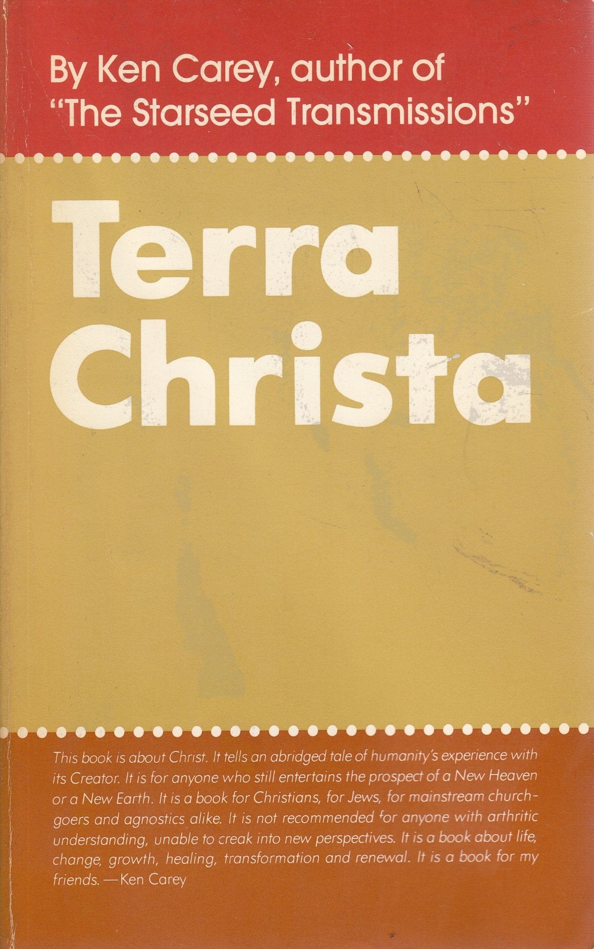 Terra Christa: The Global Spiritual Awakening,Used