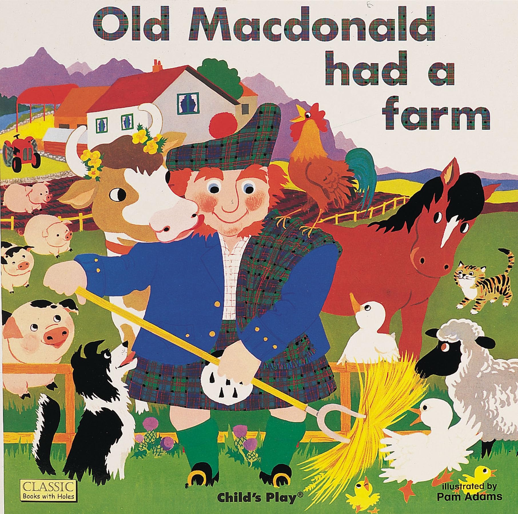 Old MacDonald Had a Farm (Classic Books with Holes 8x8),Used