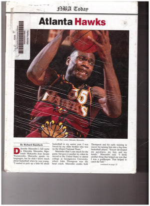 Atlanta Hawks (NBA Today (Mankato, Minn.).),Used