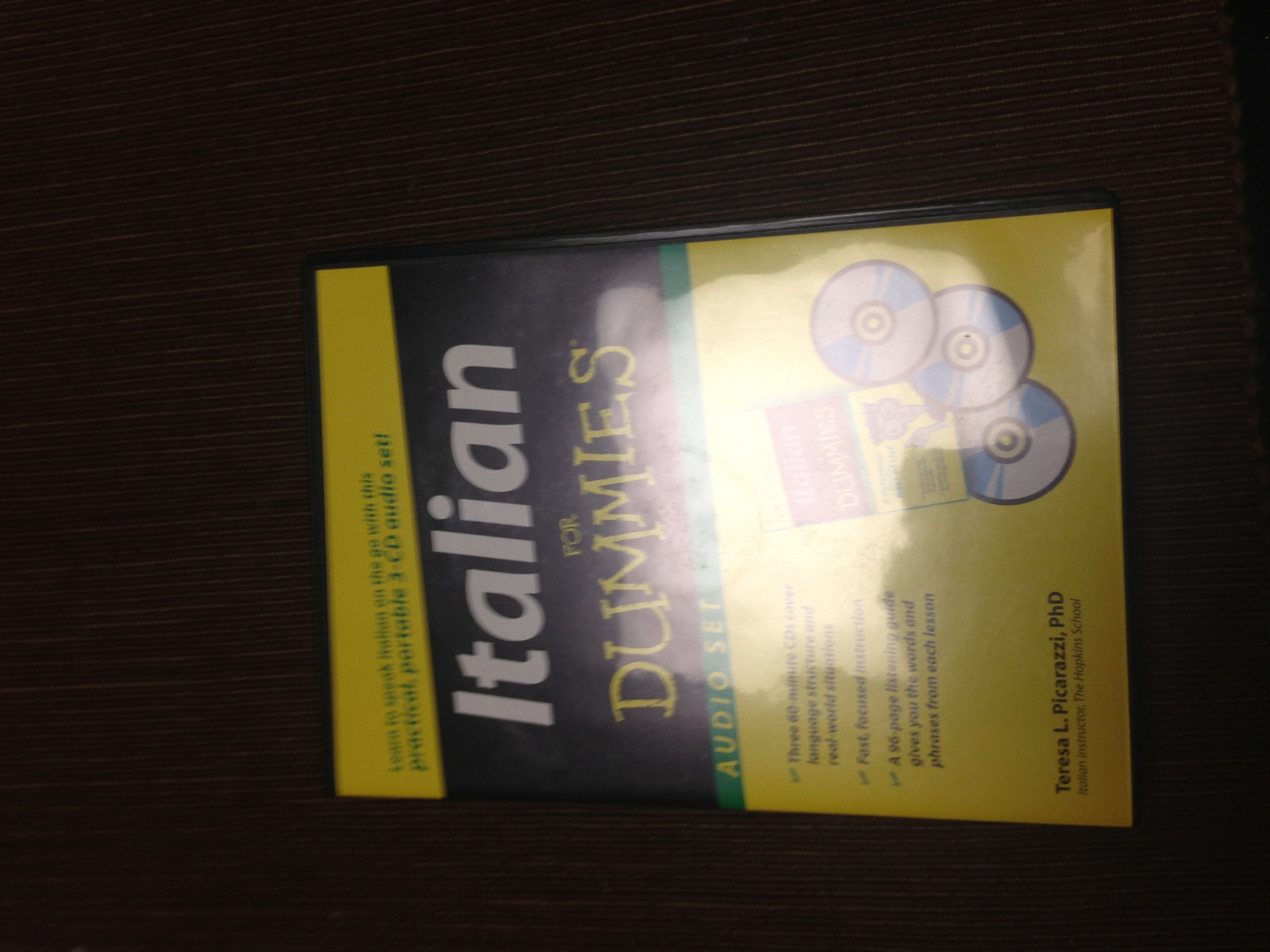 Italian For Dummies Audio Set,Used