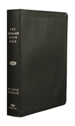 The Jeremiah Study Bible, NKJV: Genuine Black Leather: What It Says. What It Means. What It Means For You.