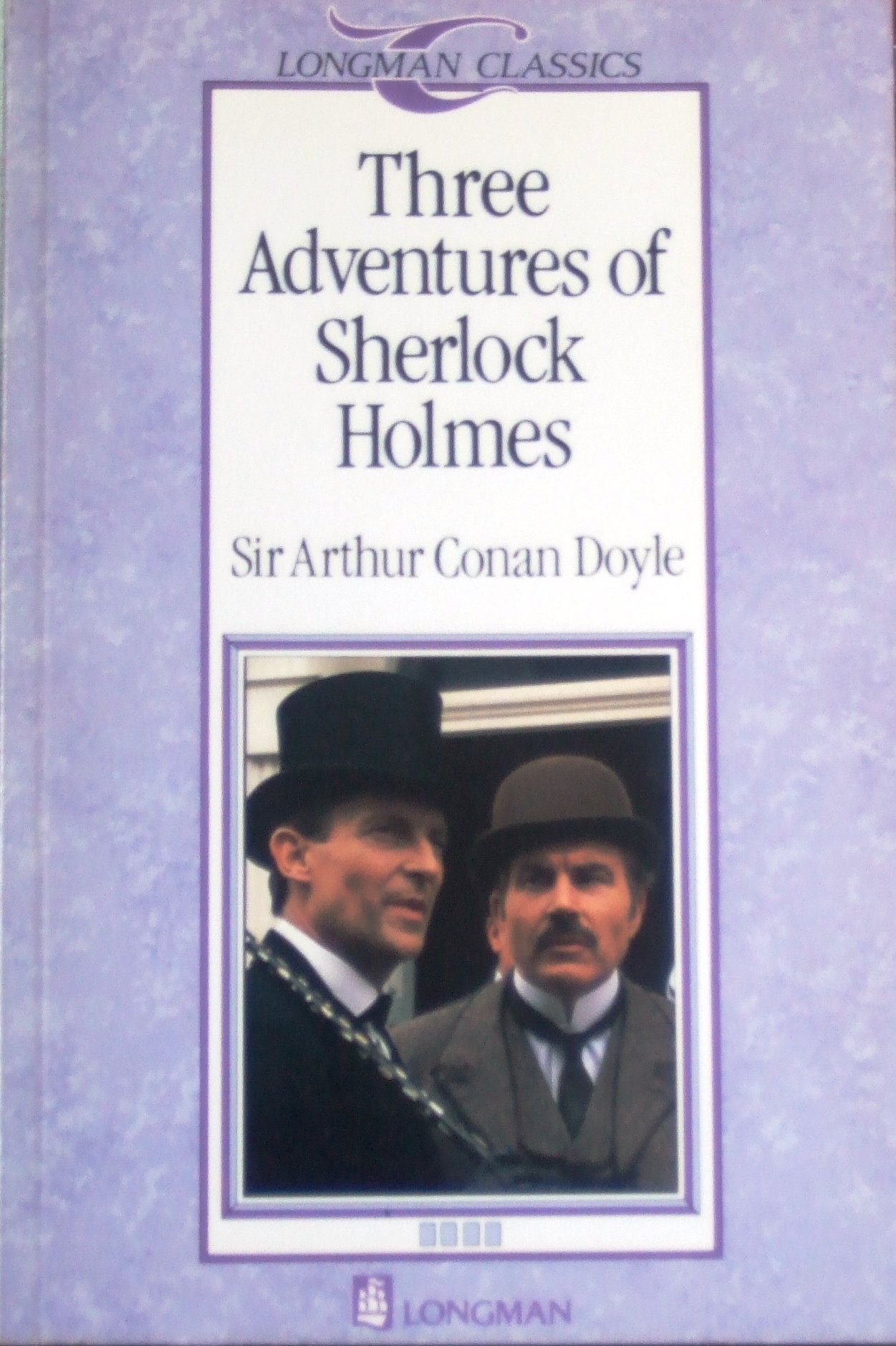 Three Adventures of Sherlock Holmes (Longman Classics, Stage 4),Used