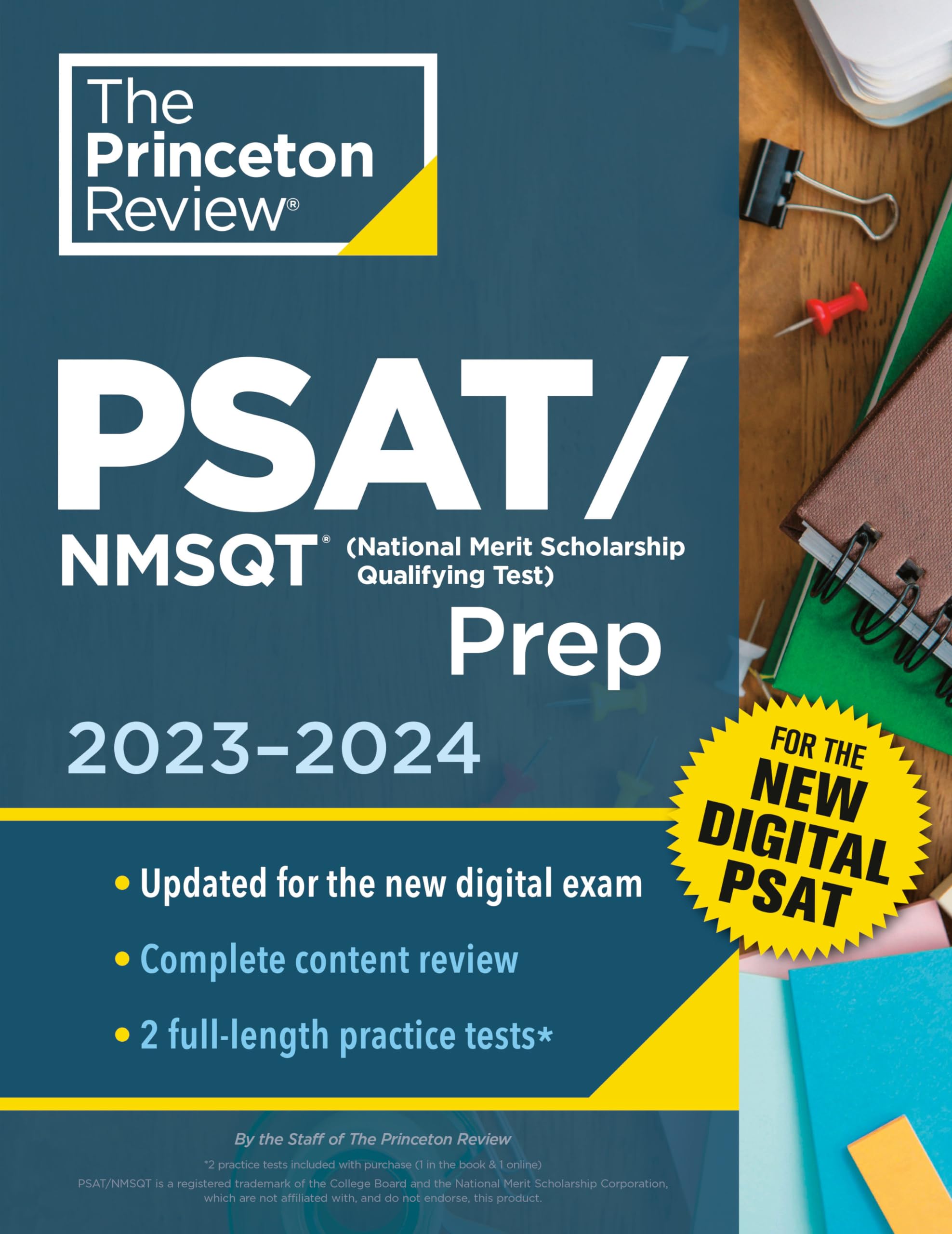 Princeton Review Psat/Nmsqt Prep, 20232024: 2 Practice Tests + Review + Online Tools For The New Digital Psat (2023) (College T,Used