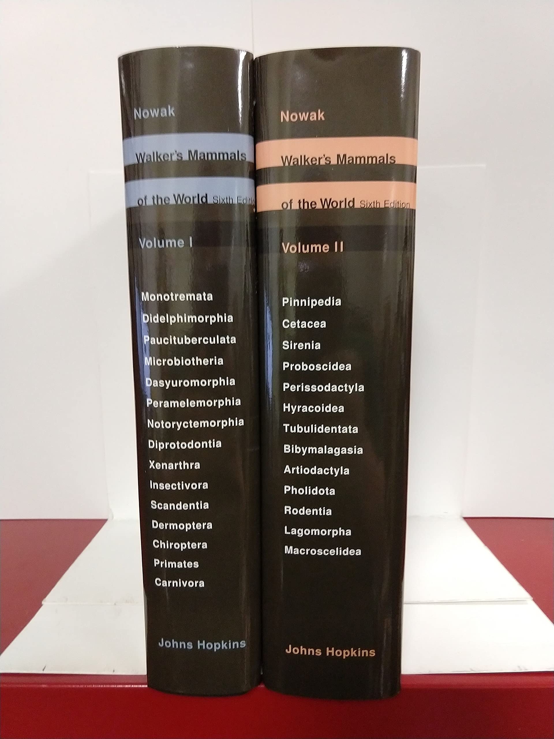 Walker's Mammals of the World (2Volume Set),New