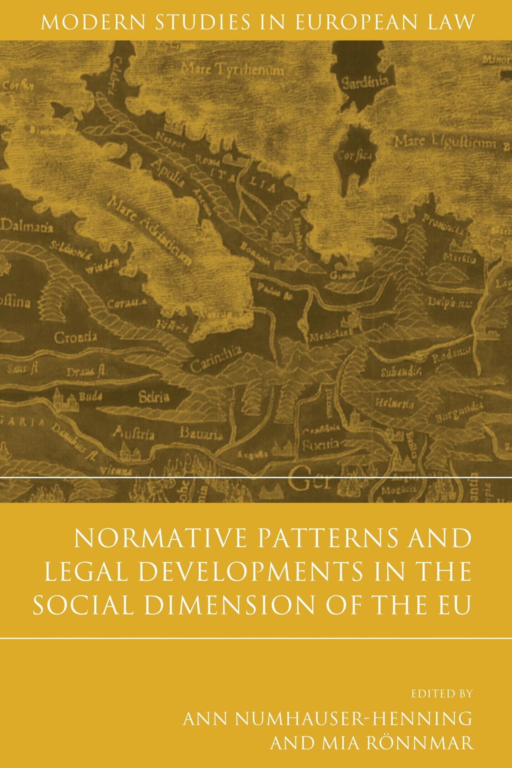 Normative Patterns And Legal Developments In The Social Dimension Of The Eu (Modern Studies In European Law),Used
