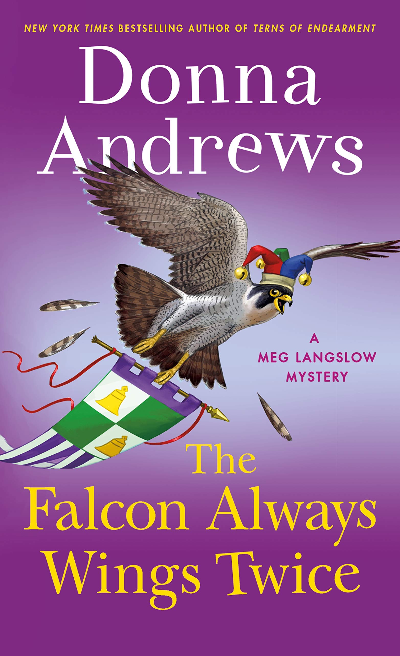 The Falcon Always Wings Twice: A Meg Langslow Mystery (Meg Langslow Mysteries, 27),Used