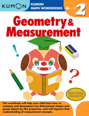Kumon Grade 2 Geometry & Measurement (Kumon Math Workbooks),Used