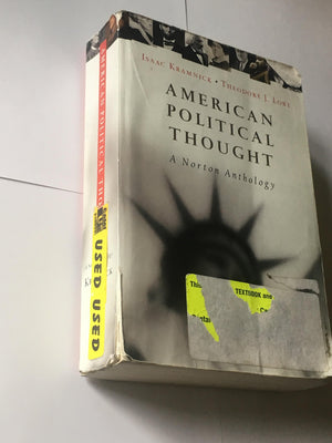 American Political Thought: A Norton Anthology,New