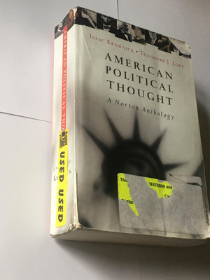 W. W. Norton & Company American Political Thought Anthology - Comprehensive Collection of Key Texts