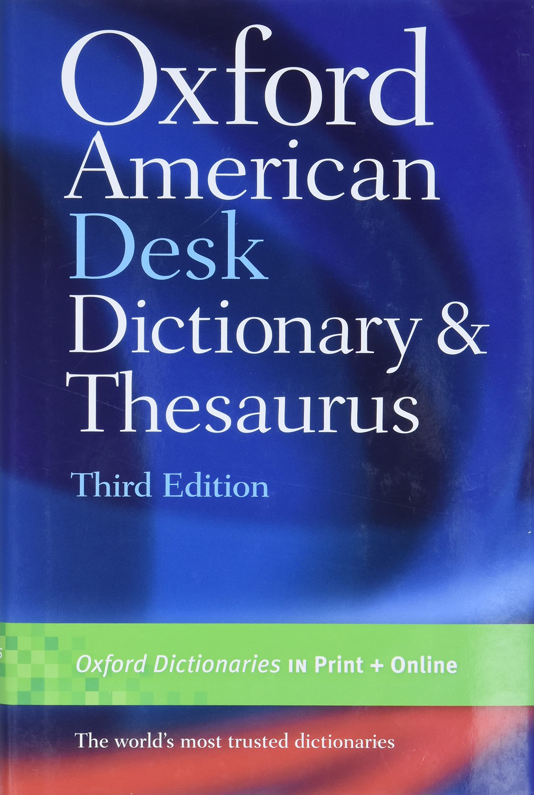 Oxford American Desk Dictionary & Thesaurus,Used