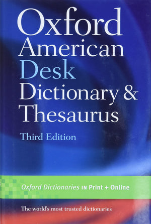Oxford American Desk Dictionary & Thesaurus,Used