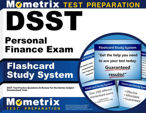 Dsst Personal Finance Exam Flashcard Study System: Dsst Test Practice Questions & Review For The Dantes Subject Standardized Tes,Used