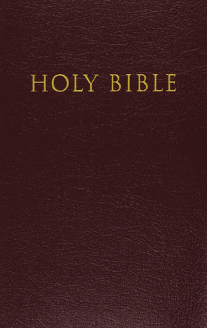 Kjv, Reference Bible, Giant Print, Imitation Leather, Burgundy, Red Letter Edition