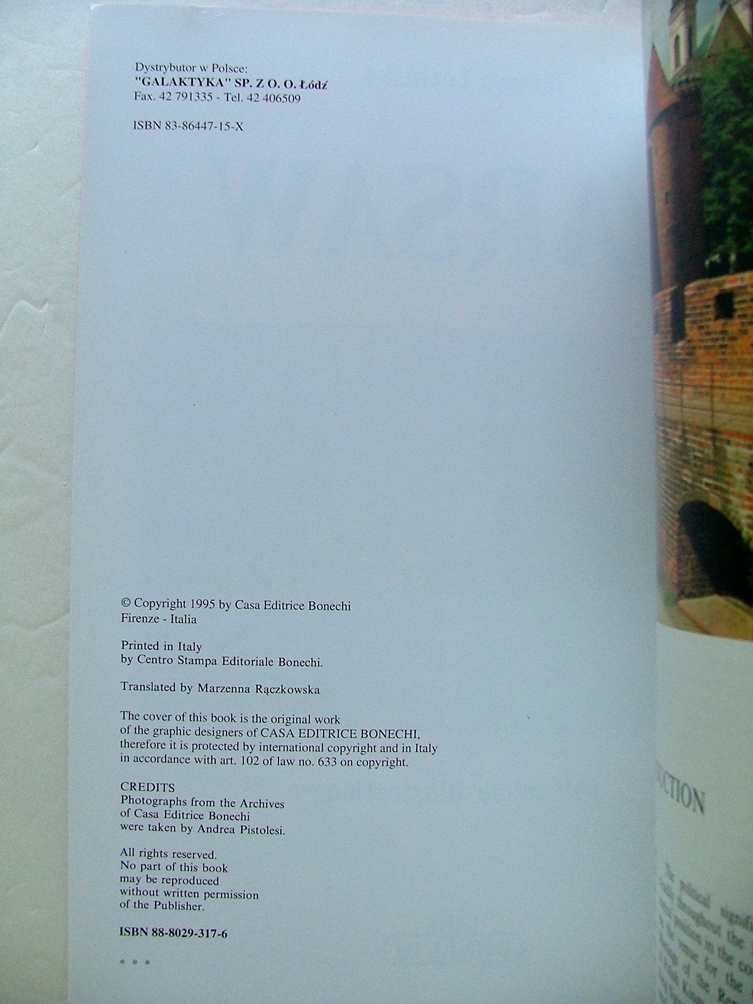 Golden Book of Warsaw,Used