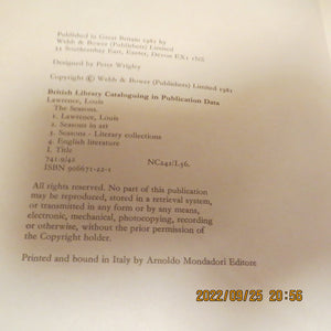 The Seasons by Lawrence, Louis (1981) Hardcover,New