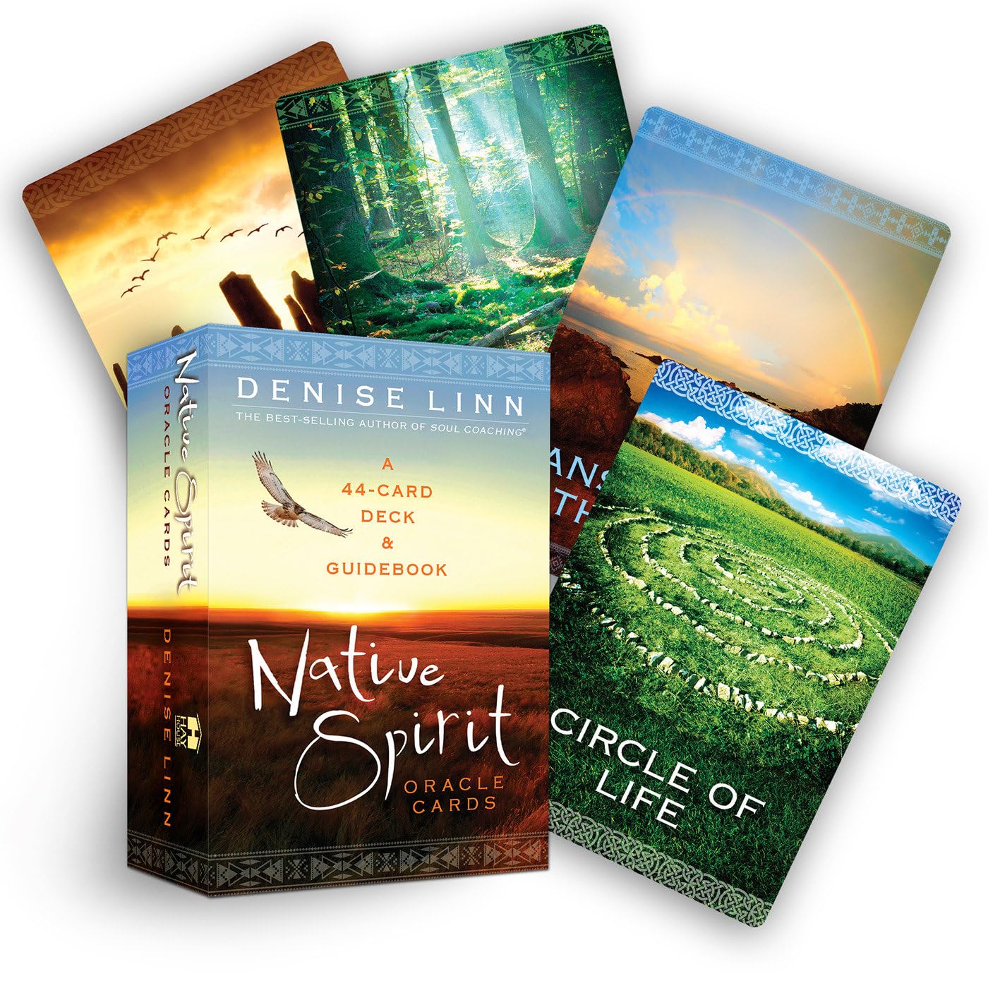 Native Spirit Oracle Cards: A 44Card Deck and Guidebook,Used