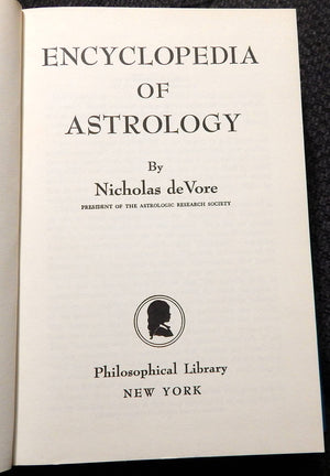 Encyclopedia of Astrology,Used