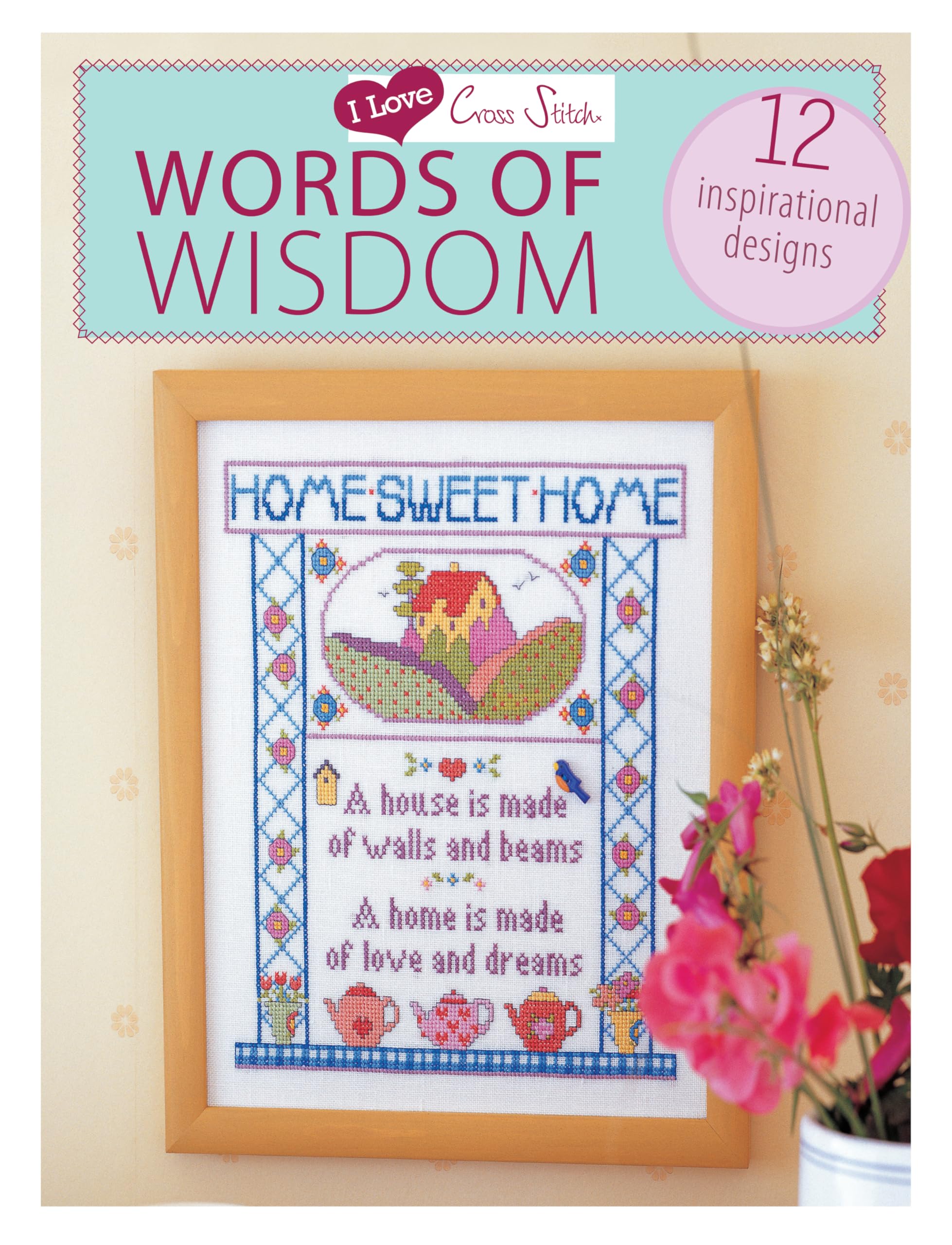 I LOVE CROSS STITCH  WORDS OF WI,Used