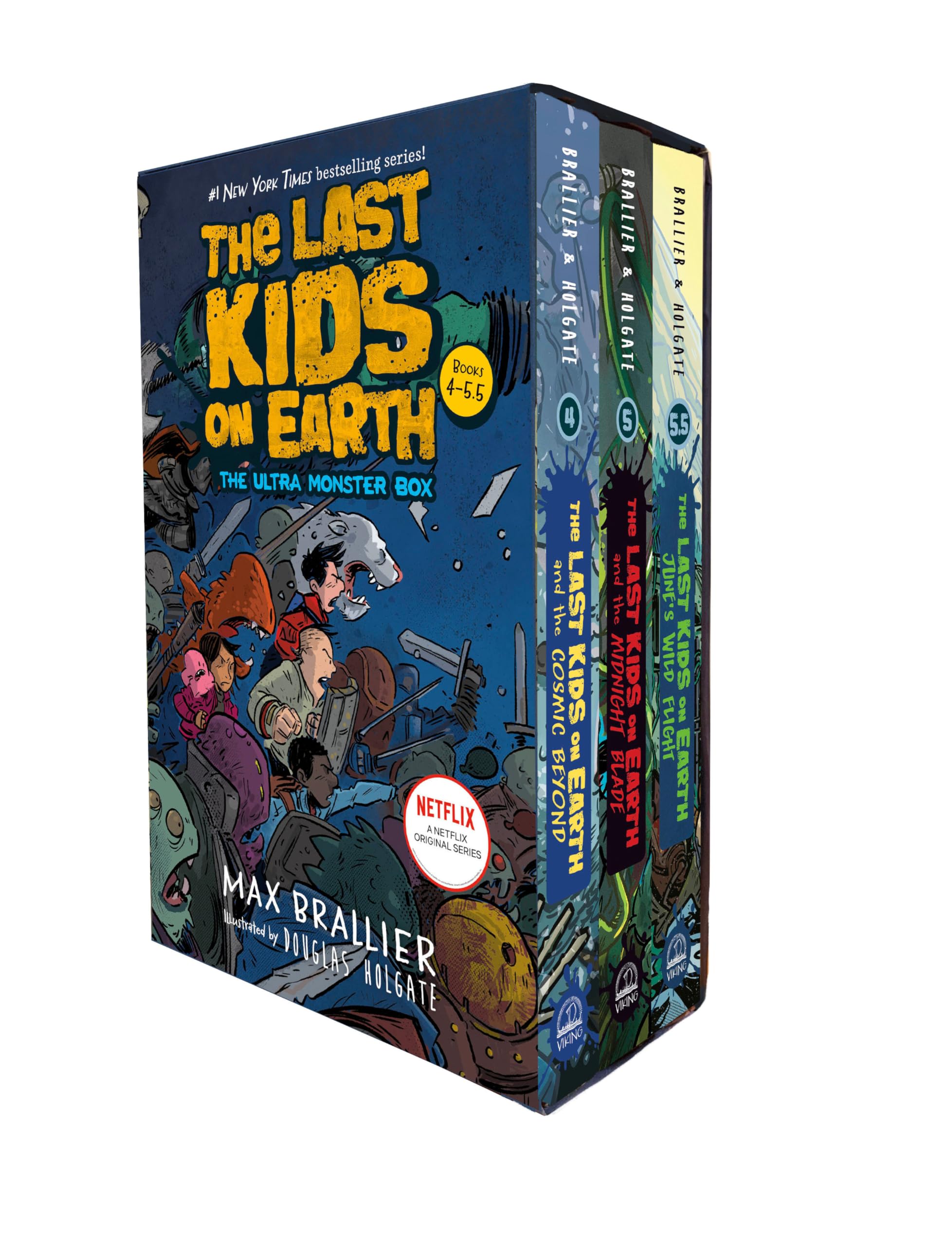 The Last Kids On Earth: The Ultra Monster Box (Books 4, 5, 5.5),Used