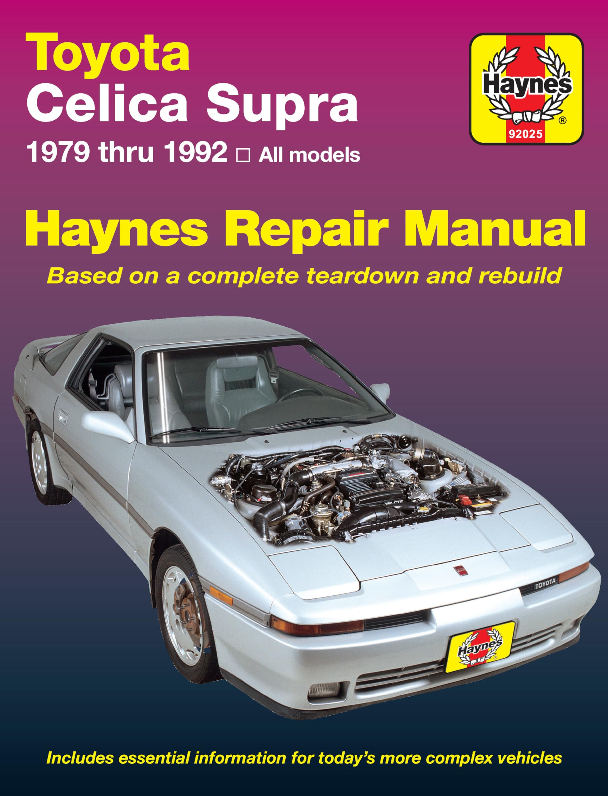 Toyota Celica Supra, 19791992 (Haynes Manuals),New