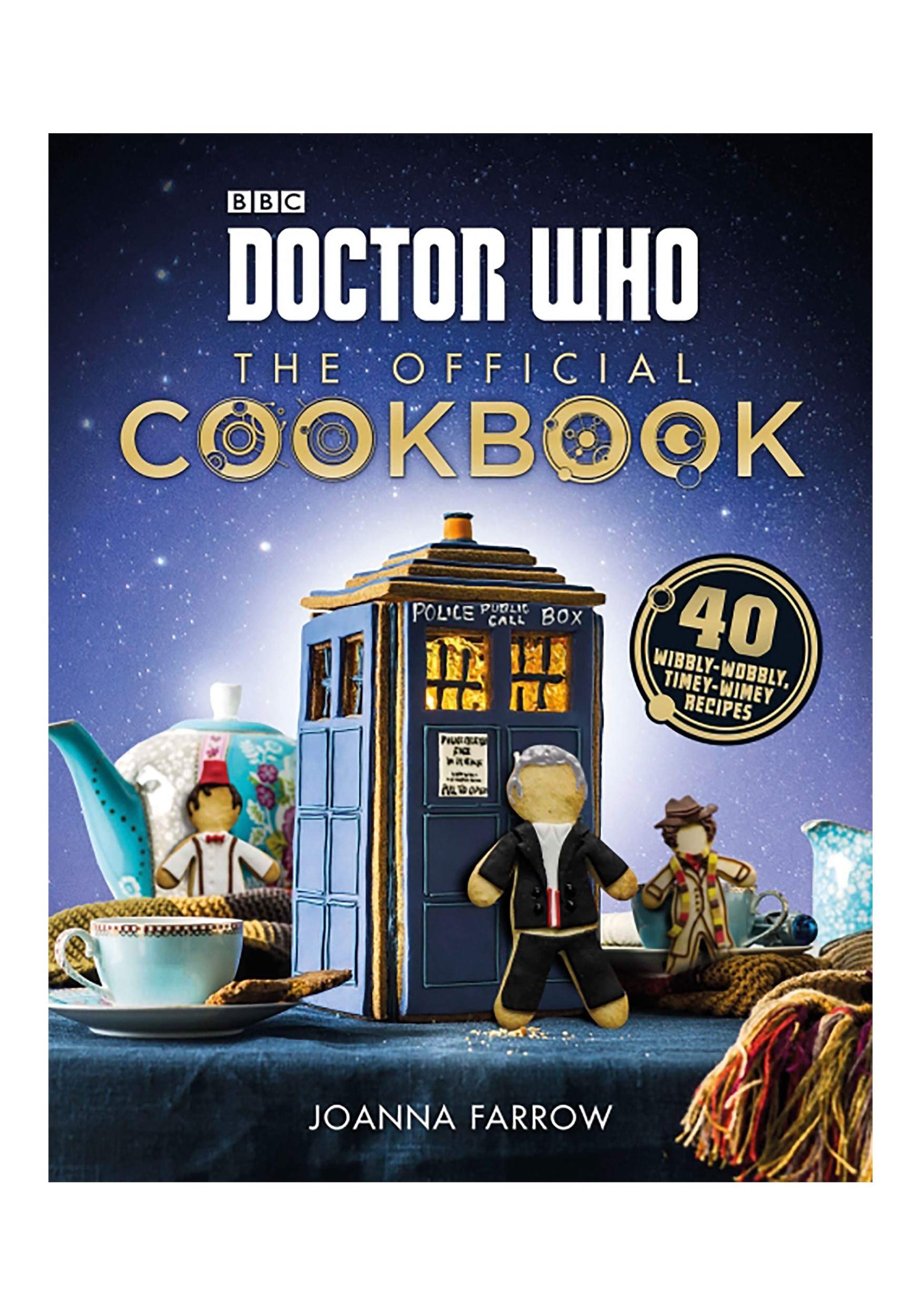 Doctor Who: The Official Cookbook: 40 WibblyWobbly TimeyWimey Recipes,Used